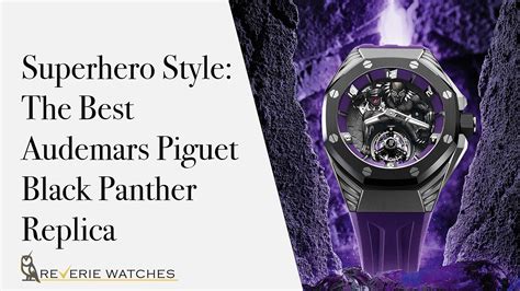 audemars piguet black panther replica|black panther price.